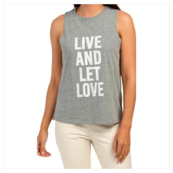 Cinq a Sept Live and Let Love Tank Top - Picture 1 of 5